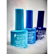 Kit 3 esmaltes K&S coleção nova 10061N em GEL 10ML