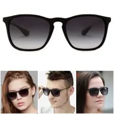 Óculos De Sol Chris Preto Clássico Quadrado Masculino Feminino Proteção UV400 Moda Promoção Barato