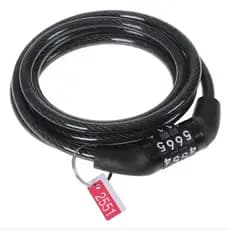 Corrente Cadeado de Segredo para Bike Bicicleta Portão e Estepe - 1.3 Metro e Espessura de 6mm