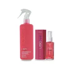 Liso Perfeito Pré Escova 200ml + Sérum Capilar 30ml Nuance
