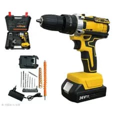 Parafusadeira Chave De Lítio Bateria 36v Brushless