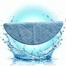 Pano Mop Universal Para Robô Aspirador 27,5x10cm Lavável Modelo Slim Reutilizável