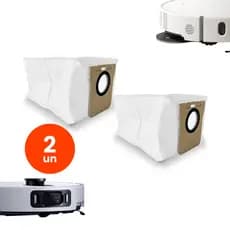 2 SACO COLETOR PÓ COMPATÍVEL ROBÔ ASPIRADOR XIAOMI ROBOT VACUUM 5/ 5 PRO REFIL