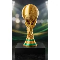 Troféu Taça Do Mundo Colecionador Decoração Futebol Premium 3D