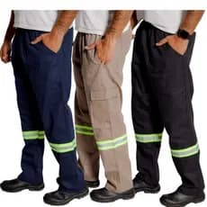 Kit 7 Calças Brim Pesado Perfeito Para Trabalho Pesado 38
