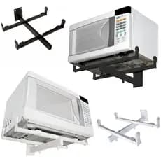 Suporte de Parede para Forno Microondas Micro-ondas Elétrico Multivisão F100 Preto / F200 Branco
