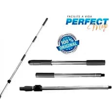 Cabo para Mop Giratório 1,60m Perfect Pro 360 Move Esfregão em Aço Inox 972375