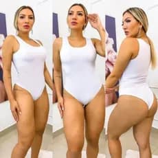 Body Feminino Suplex Regata Lisa Blusinha Básica varias cores