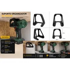 Suporte de Parede para Parafusadeira Universal Organizador de Ferramentas Impressão 3D Resistente