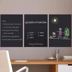 Papel de Parede Adesivo Lousa Escolar Preto e Verde 10 Metros Papel Adesivo Decoração Lousa Infantil