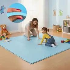Kit 4 Placas Tapete Tatame Eva Proteção Infantil 60x60cm Tapete de Atividades Educativo Infantil