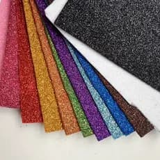 Pacote Placas De Eva Glitter 1mm 40x60 Com 5 Folhas Eva Para Artesanato Atividades Escolares