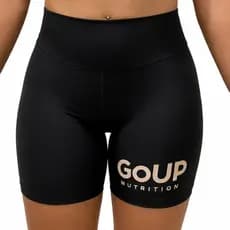 Shorts para Academia Feminino GoUP Preto Dryfit Ideal para Pratica de Esportes