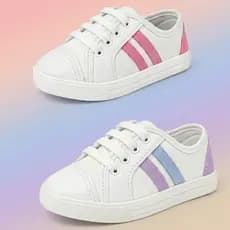 Tênis Infantil Menina Escolar Casual Feminino Confortável Criança Promoção Lançamento