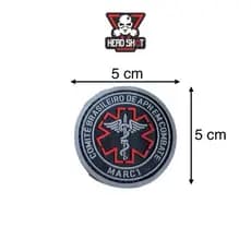 Brevê Aph Tático Marc 1 Patch Emborrachado
