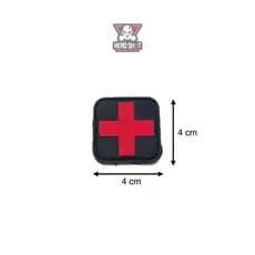 Emborrachado Patch Cruz Vermelha Primeiros Socorros