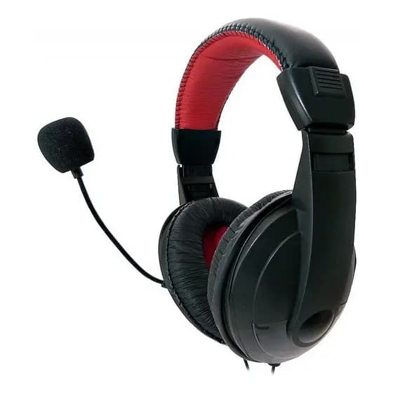 Fone de Ouvido Headset Game G-fire Preto/Vermelho Eph222 Multimidia Para Reuniões Jogos Onlines