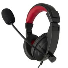 Headset Gamer Fone ouvido EPH222 preto/Vermelho Multimidia G-Fire