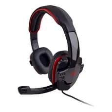 Fone De Ouvido Headset Gamer G-fire Eph501 C/ Microfone Stereo P2 Preto/vermelho Design Confortavel