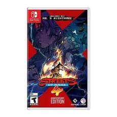 Streets of Rage 4 Anniversary Edition - Nintendo Switch Mídia física lacrado