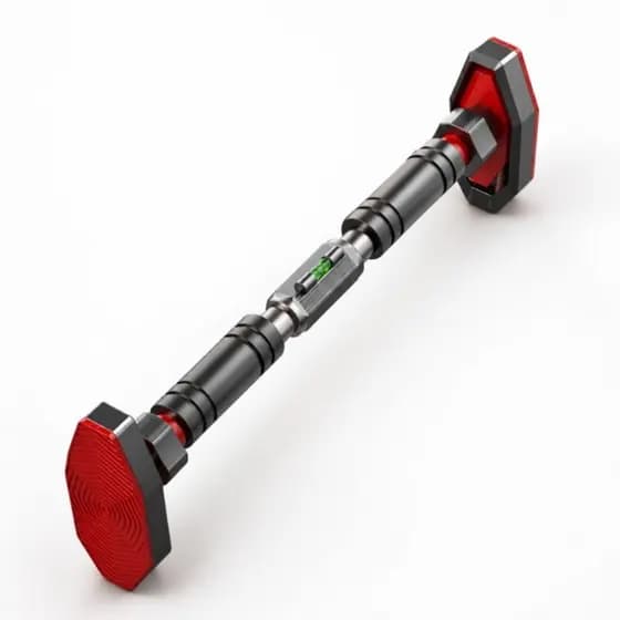 Barra Fixa De Porta Ajustável 65-100cm Suporta 150kg