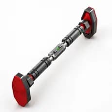 Barra Fixa De Porta Ajustável 65-100cm Suporta 150kg