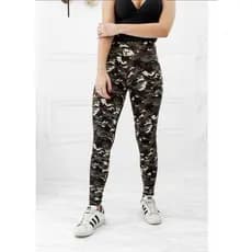 Calça Legging Fitness Feminina Moda Fitness - Camuflada