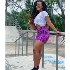 Shorts Legging Suplex Academia Fitness com Cós Médio/Alto