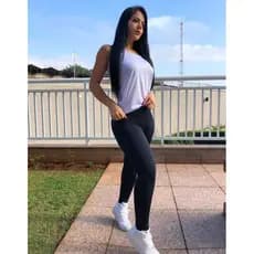 Calça Legging Feminina Preta Grossa Dia A Dia Valor De Atacado aproveite legue