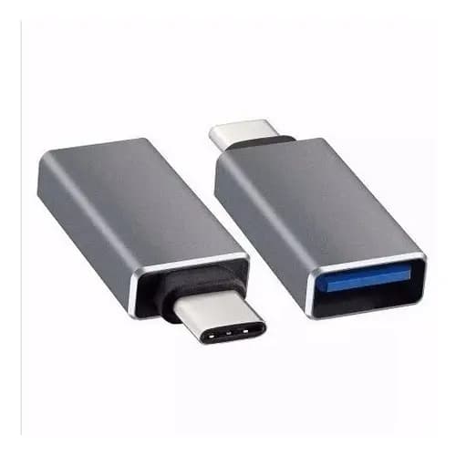 Adaptador Usb 3.1 Type-c Para Usb 3.0 Femea Preto Cel Not