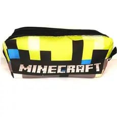 Estojo Escolar Duplo Minecraft