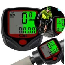 Ciclo Computador Velocimetro Bike Bicicleta C/ Fio 15 Funções