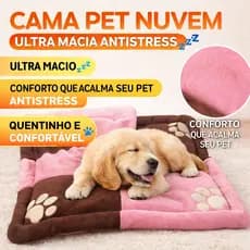 Colchonete Tapete Pet super Macio Quentinho e Antistress Grande Medio e Pequeno