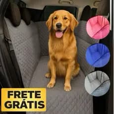 Protetor de Banco Veicular Para Cães  e Gatos Traseiro Modelo Plus Impermeável