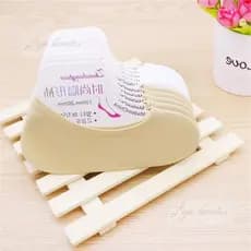 Kit 5 Pares Meias Sapatilha Soquete Invisível Com Silicone Feminina Tamanho 34-40