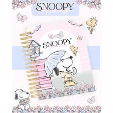 Agenda ou Planner Snoopy Lovers A5 2026 | Caderno Planner Snoopy | Papelaria Fofa