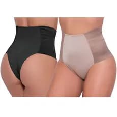 Kit C/2 Calcinha Cinta Modeladora Calcinha Pós Parto Cinta Modeladora Feminina