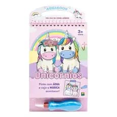 Livro - Aquabook: Unicórnios - Pinte Com Água