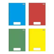 Caderno Tilibra Pautado Brochurao 80 Folhas Cor Sortidas Pepper
