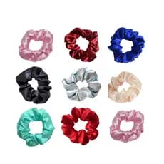 kit 5 SCRUNCHIES / XUXINHA EM CETIM (5 Unidades)