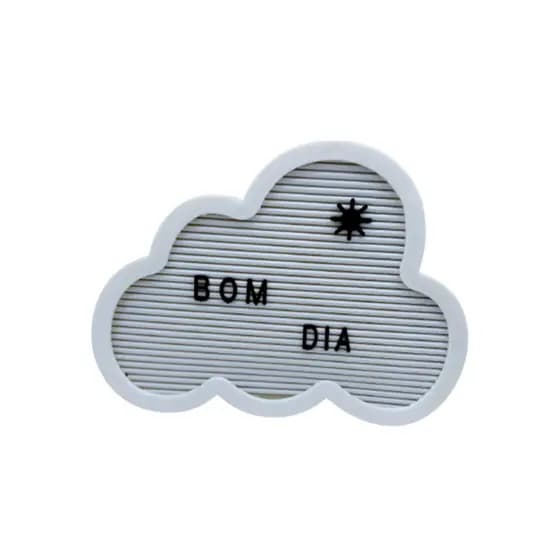 Quadro Com Letras Removíveis Decorativo Letter Board