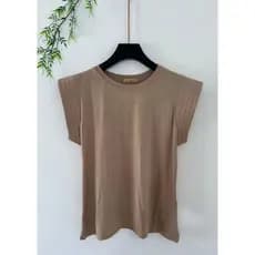 Blusa Feminina Basiquinha Viscolaycra Ombreira