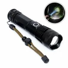 Lanterna Super Potente Led Militar 3 Em 1 T9 Tática Forte Longo Alcance recarregável pesca camping