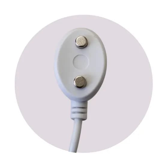 Cabo Carregador Magnético Vibrador Usb P2 14 mm x 4 mm