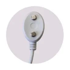 Cabo Carregador Magnético Vibrador Usb P2 14 mm x 4 mm