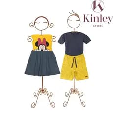 Expositor Boneco Manequim De Ferro Aramado Infantil Masculino e Feminino Nas Cores Preto, Branco