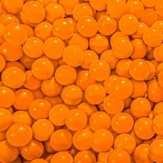 25 Bolinha De Piscina Laranja Infantil Cor Única Laranja