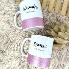 Caneca Glitter personalizada casamento, batizado, padrinhos, presente, arte em geral