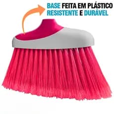 Vassoura Varre Canto extra Premium Capa Dupla Sem Cabo