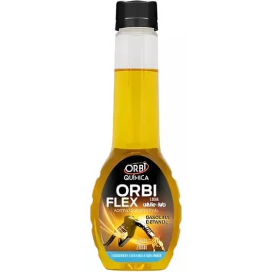 Aditivo Combustível Flex 200ml Limpa Bicos Injetores - ORBI-FLEX